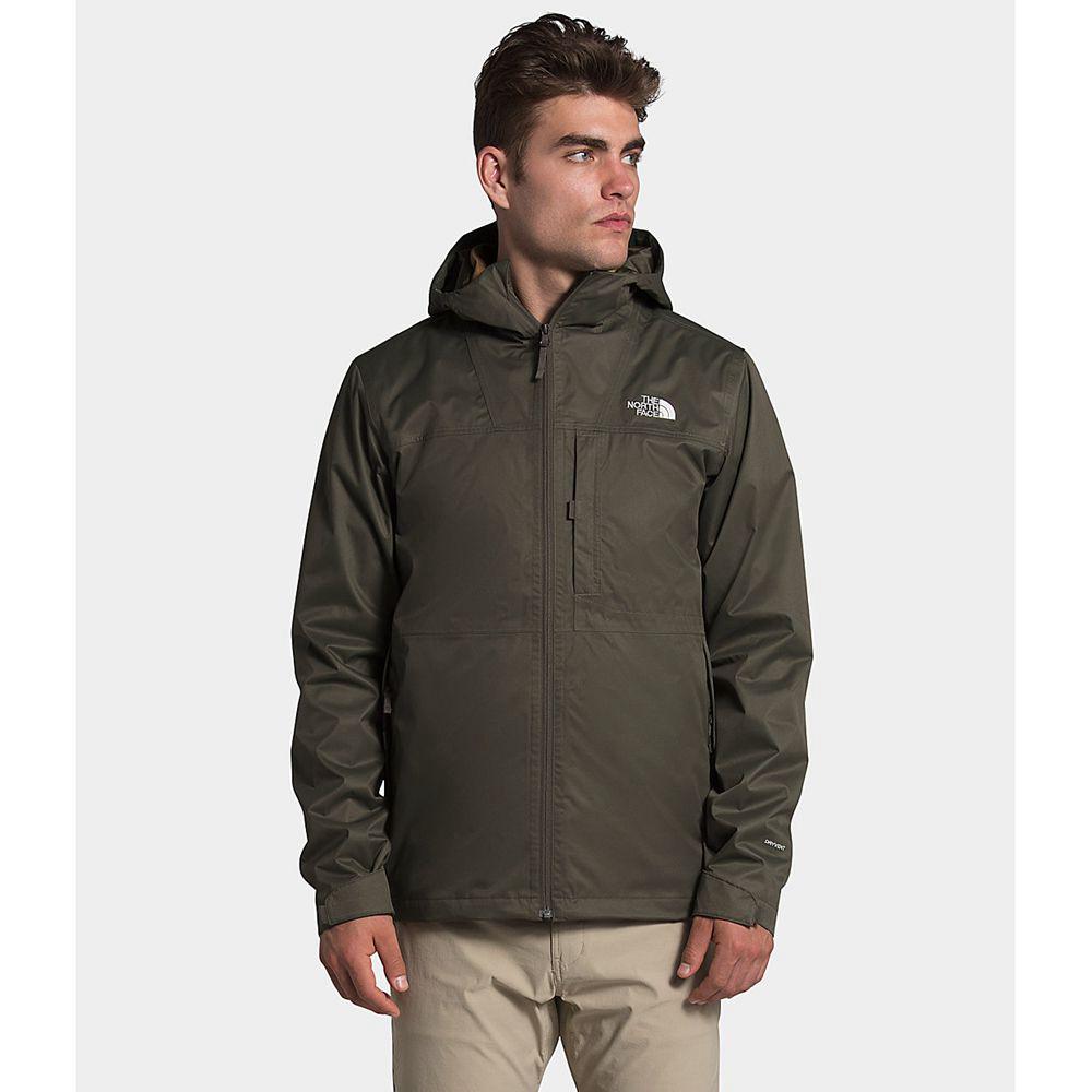 The North Face Arrowood Triclimate® Ανδρικα Σακάκι - Πρασινο / Καφε (LOVF85379)